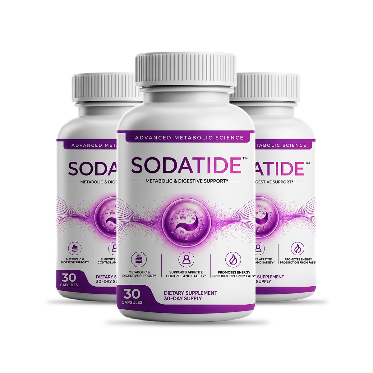 SodaTide 3-bottle 90-day supply kit